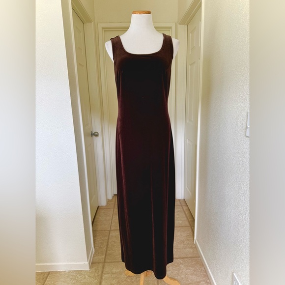 Vintage Scott McClintock Velvet Dress - Picture 1 of 7